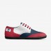 "Le' Motif" Custom Designed Shoes Red/Blue